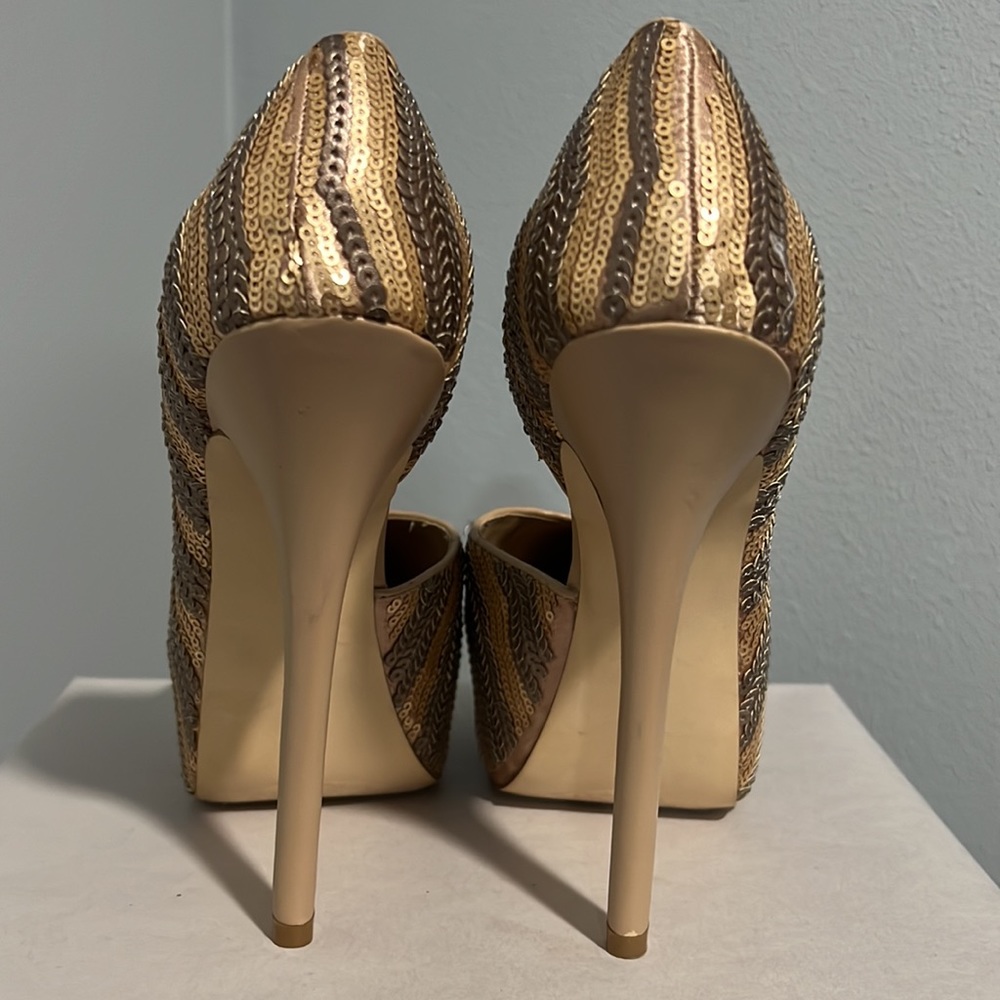 New Steve Madden Disko Sequence Platform Heels - image 5